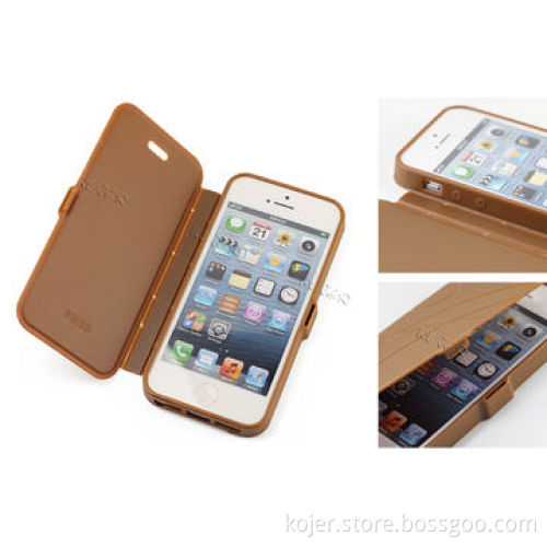 TPU Flip Cases for iPhone 5C with Good Texture, OEM Orders Welcomed
